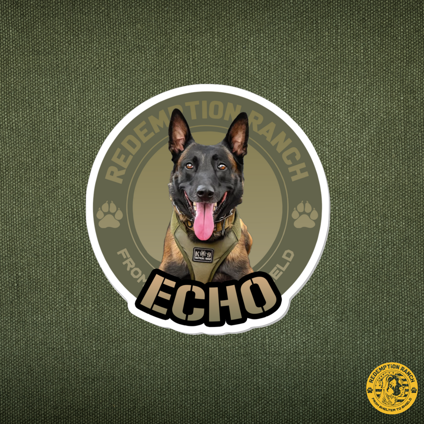 K9 Echo Sticker