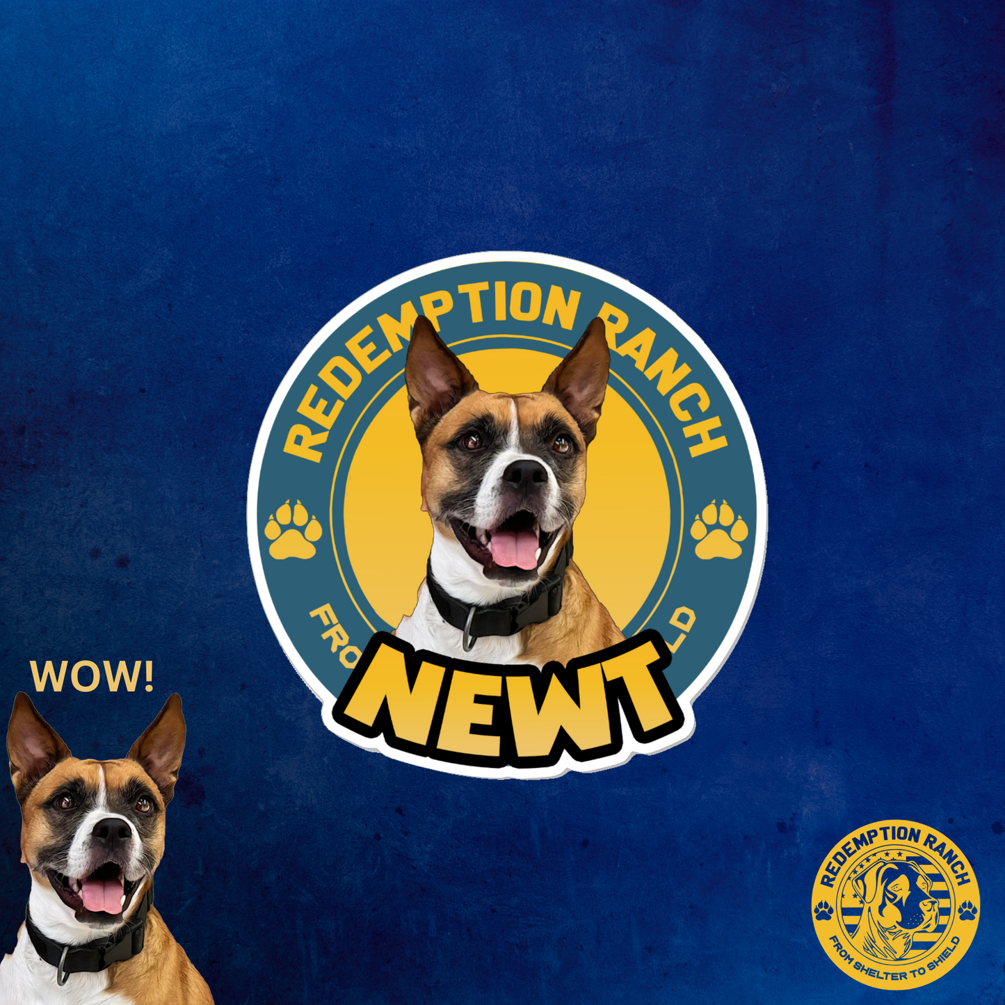 K9 Newt Sticker