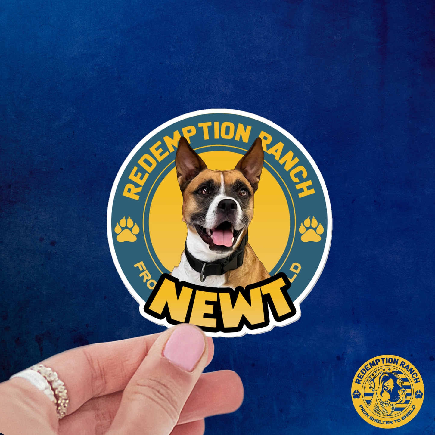 K9 Newt Sticker