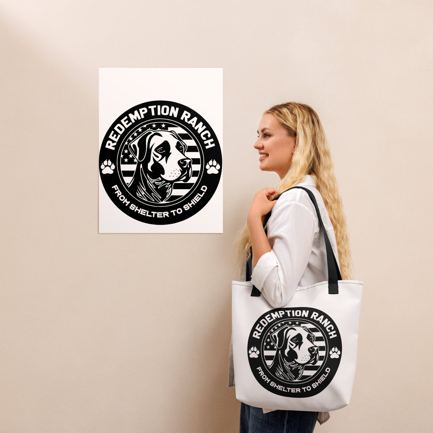 RR Logo Tote bag