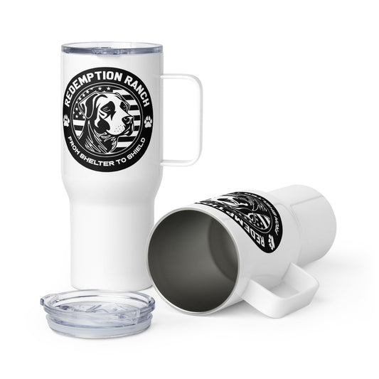 RR Logo Travel mug with a handle